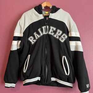 NFL | Raiders zip-up hoodie jacket